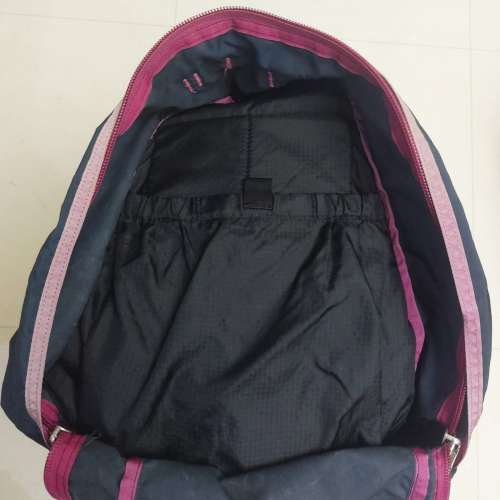 Gregory Day Backpack 深藍粉紅邊 絕版舊logo