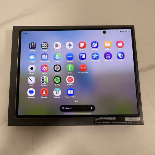 Samsung Fold 8 256G 黑色 只買左5日，全新一樣