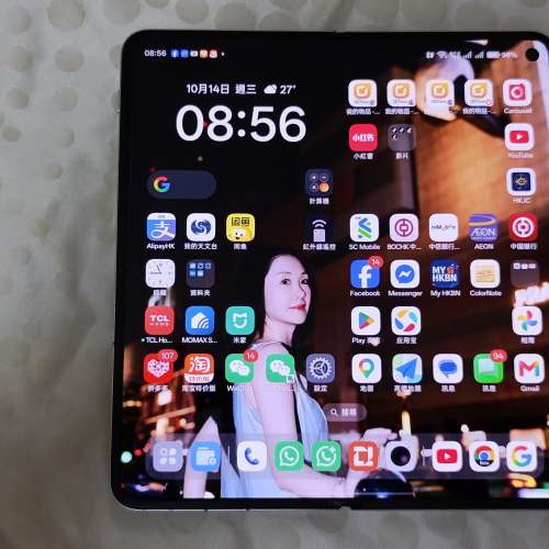 9成新oppo find n3香港行貨(高配置16+4+512) 大摺機.双5G雙咭待.影相靚.有google.電...