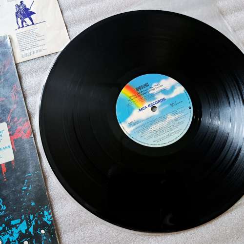 1984 Streets of Fire 怒火街頭 Original Soundtrack 電影歌曲原聲音樂 黑膠唱片 LP...