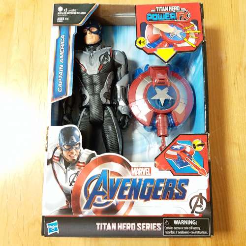 全新美國隊長 Captain America 公仔盾牌發射發聲 Avengers