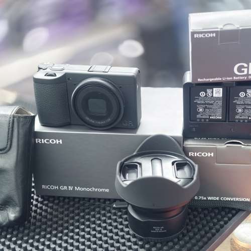 Ricoh 理光 GR IV 黑白機 GR4 Monochrome 行貨有保 SC：165 極新 保到2027 年7月 雙...