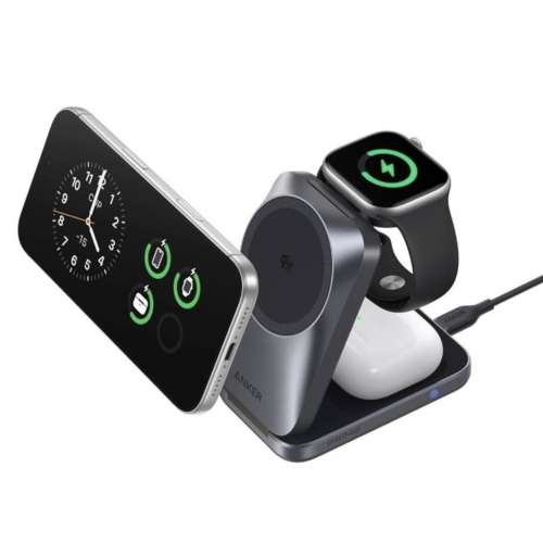 2026年最新款Qi2.2 Anker Prime 三合一無線充電座 Anker Prime 25W Qi2.2 AirCool ...