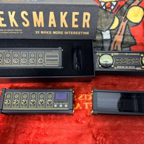 清屋價 4套 EleksMaker OLED USB Hub NK模塊化獨立開關插座 USB擴充 黑色鋁合金 拾...