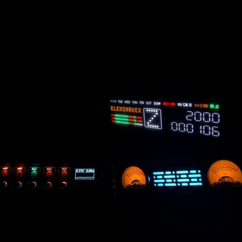 清屋價 4套 EleksMaker OLED USB Hub NK模塊化獨立開關插座 USB擴充 黑色鋁合金 拾...