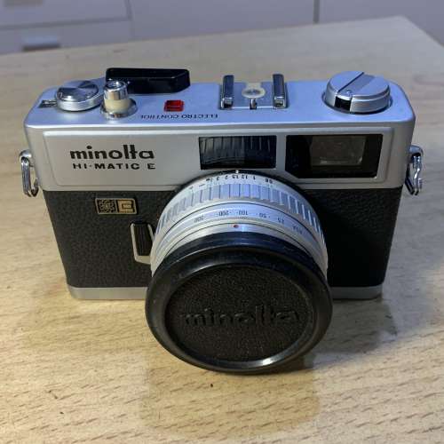 平出Minolta HI.Matic E 40mm 1.7大光圈機仔 全機冇凹凸