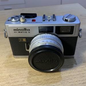 平出Minolta HI.Matic E 40mm 1.7大光圈機仔 全機冇凹凸