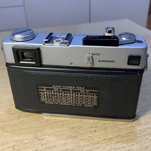 平出Minolta HI.Matic E 40mm 1.7大光圈機仔 全機冇凹凸