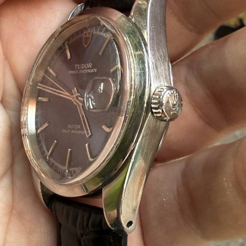 【稀有藍面大砧板】Tudor Prince Oysterdate Jumbo 38mm Ref. 9080/0 古董自動錶 $...