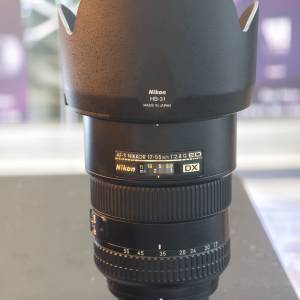 Nikon 尼康 F 17-55/2.8 G DX 17mm 55mm 17 55 極新 鏡片通透 功能正常 配件齊全 三...