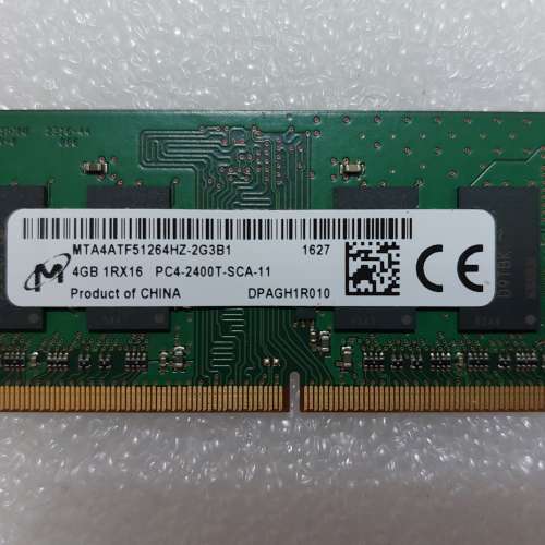 Micron 4GB DDR4 2400T Laptop RAM SODIMM