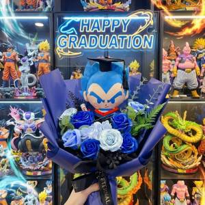 獨家原創&middot;直接留言需要日期📆 2023墨西哥絕版✨龍珠畢業公仔花束  比達畢業公仔花...