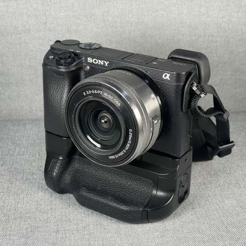 Sony Alpha a6300 Mirrorless Camera body (Free 16-50 lens, 4 Batteries & Grip)