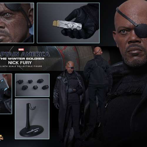 Hot Toys Captain America : TWS &ndash; Nick Fury 美國隊長2：酷寒戰士 神盾局局長 尼...