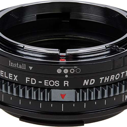 FotodioX Vizelex Cine ND Throttle Lens Mount Adapter - Compatible with Canon FD