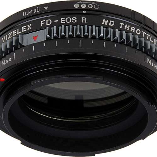 FotodioX Vizelex Cine ND Throttle Lens Mount Adapter - Compatible with Canon FD