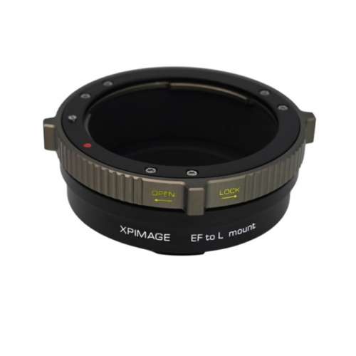 Xpimage Locking Adapter For Canon EOS (EF / EF-S) D/SLR Lens To Leica L-Mount