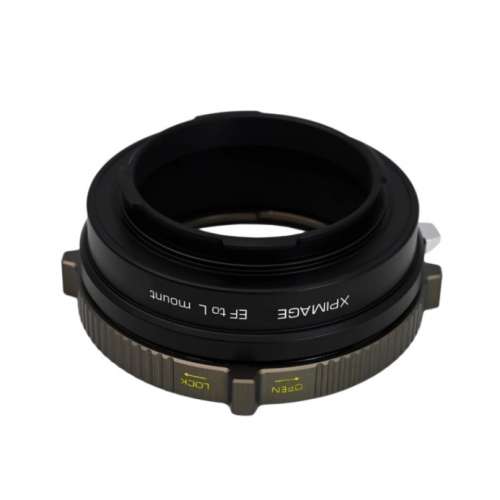 Xpimage Locking Adapter For Canon EOS (EF / EF-S) D/SLR Lens To Leica L-Mount