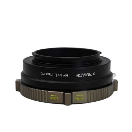 Xpimage Locking Adapter For Canon EOS (EF / EF-S) D/SLR Lens To Leica L-Mount