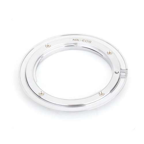 Pixco Lens Mount Adapter - Nikon Nikkor F Mount D/SLR Lens to Canon EOS (EF, EF-