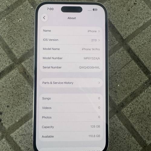 iphone 14 pro 128 gb 香港版