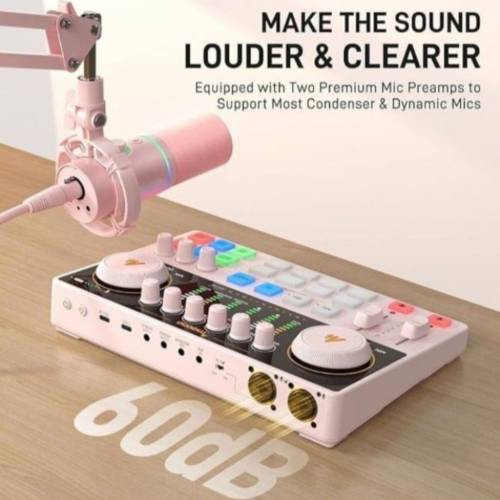 Maonocaster MAONO AM200-S1 Pink Original Soundcard