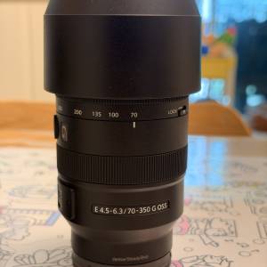sony SEL70350G e-mount APSC