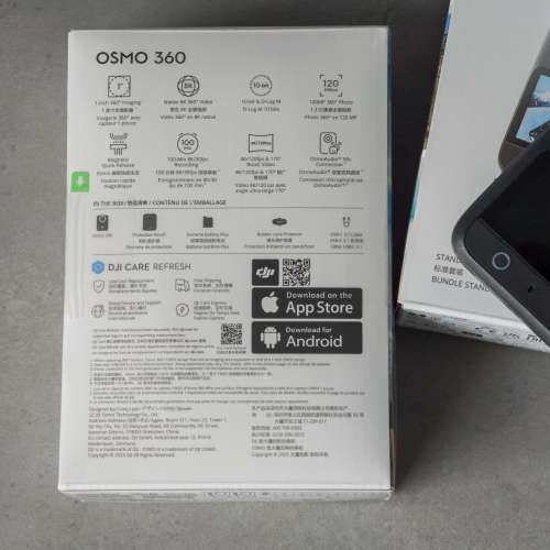 全新未拆封 DJI Osmo 360 Standard Combo 標準套裝｜有購買單據