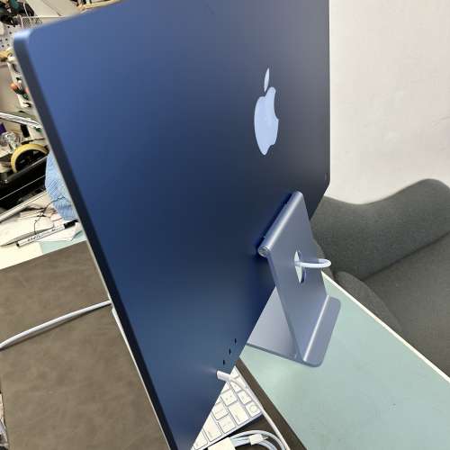 (全新質素❤️&zwj;🔥iMac 24寸😍) APPLE iMac M4 CPU/16GB Ram/512GB SSD/ 2024/藍色...