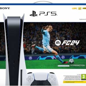 SONY PS5 disc drive FIFA 2024 98%