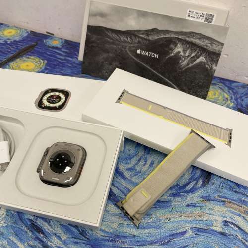 (❤️&zwj;🔥Apple Watch Ultra 系列❤️&zwj;🔥)Apple Watch Ultra 1代/49mm /🩶原色🩶/...