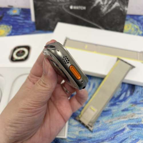 (❤️&zwj;🔥Apple Watch Ultra 系列❤️&zwj;🔥)Apple Watch Ultra 1代/49mm /🩶原色🩶/...