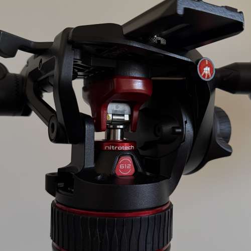 Manfrotto NITROTECH 612 連續可調平衡油壓錄影雲台