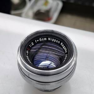 NIPPON KOGAKU NIKKOR-H.C 5CM F2 RF MOUNT