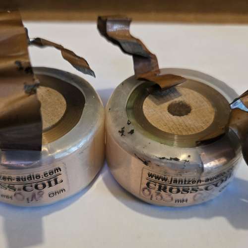 丹麥製Jantzen-audio Cross Coil 分频/铜箔电感 16AWG,1對