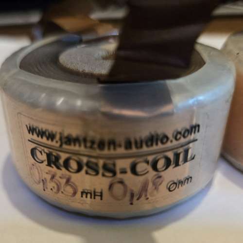 丹麥製Jantzen-audio Cross Coil 分频/铜箔电感 16AWG,1對