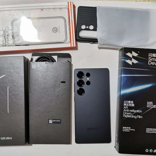 極錫機完美如新,512GB,香港行貨,黑色Samsung s25u s25 ultra dual 雙卡 5G, 有盒有單