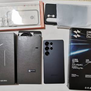 極錫機完美如新,512GB,香港行貨,黑色Samsung s25u s25 ultra dual 雙卡 5G, 有盒有單