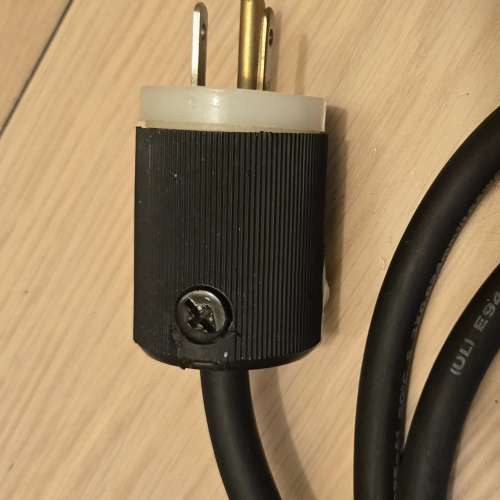 美國製, Hubbell HBL8215C, 美式電源線 , 1.5米,