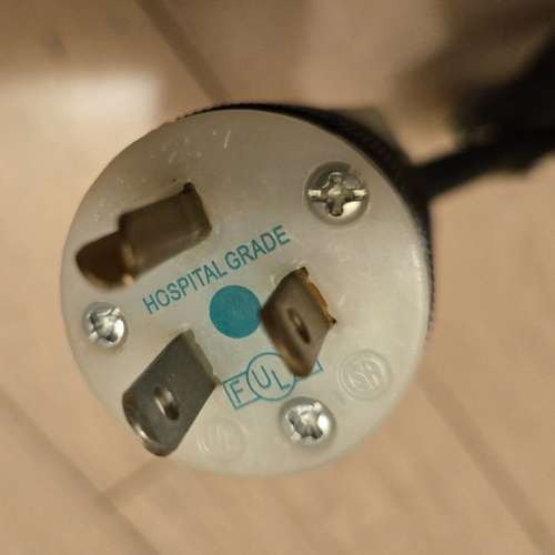 美國製, Hubbell HBL8215C, 美式電源線 , 1.5米,