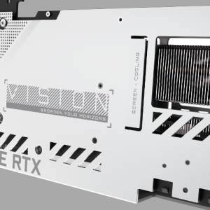 GIGABYTE GeForce RTX 3080 Ti VISION OC 12G 配白色pcie線