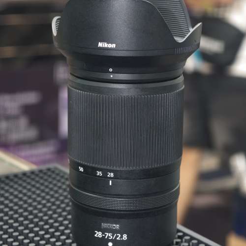 Nikon 28-75/2.8 Z 28mm 75mm 28極新 配件齊全 三個月保養 for Z9 z8 z7 z6 z5 Z50...