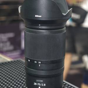 Nikon 28-75/2.8 Z 28mm 75mm 28極新 配件齊全 三個月保養 for Z9 z8 z7 z6 z5 Z50...