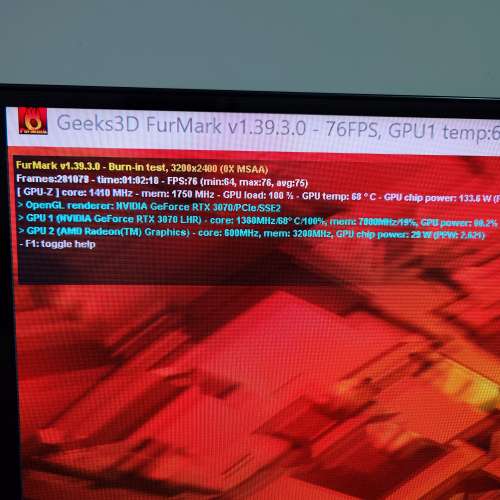 Inno3d ichillx4 rtx3070 8gb請看清楚內容