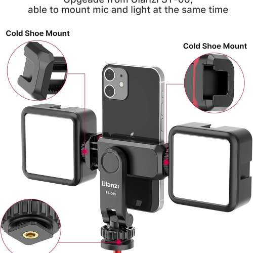 ULANZI ST-06S (2026 version)Phone Tripod Mount (2026 Latest)