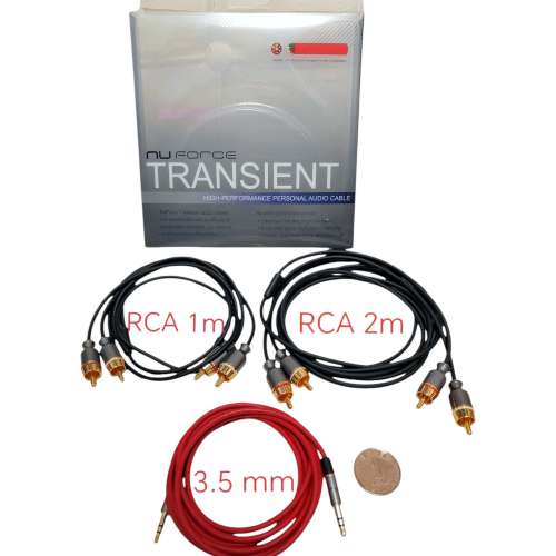 NuForce Transient RCA & 3.5mm to 3.5mm