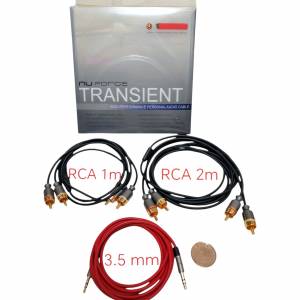 NuForce Transient RCA & 3.5mm to 3.5mm