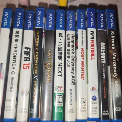 Sony PS Vita 1000 主機 +11隻game 連8g 卡 [物超所值！] psv