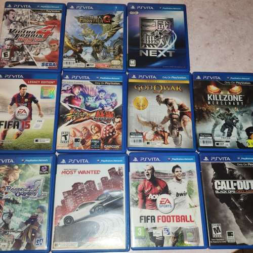 Sony PS Vita 1000 主機 +11隻game 連8g 卡 [物超所值！] psv