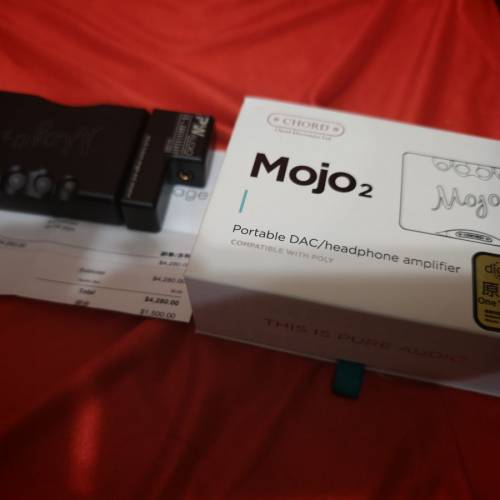 mojo 2 & PW audio 4.4 接地 有單有盒 只係欠USB